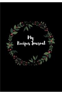 My Recipes Journal