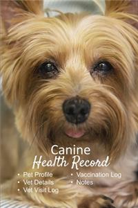 Canine health record