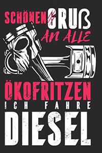 Schönen Gruß an alle Ökofritzen, ich fahre Diesel