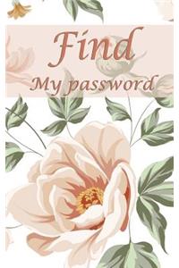 find my password