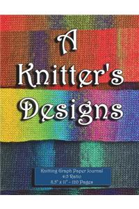 Knitting Graph Paper Journal. 4