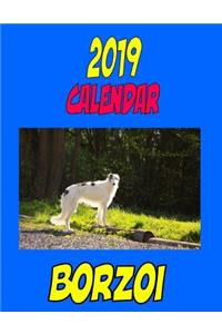 2019 Calendar Borzoi
