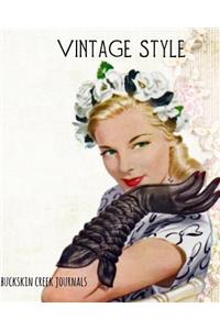 Vintage Style - Notebook/Journal