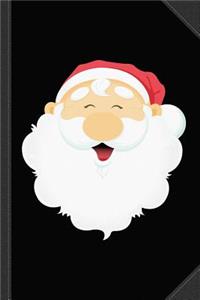 Santa Face Journal Notebook