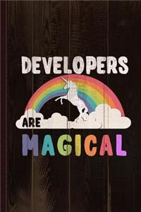 Developers Are Magical Journal Notebook