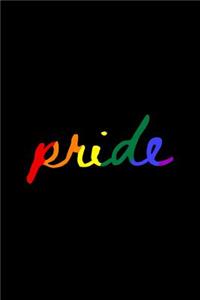 Pride Rainbow Journal Gay Pride Series