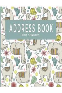 Address Book For Seniors