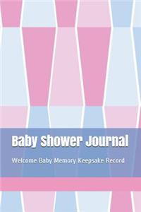 Baby Shower Journal