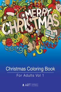 Christmas Coloring Book For Adults Vol 1