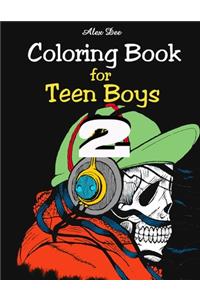 Coloring Book - for Teen Boys 2