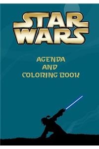 Star Wars Agenda and Coloring Book