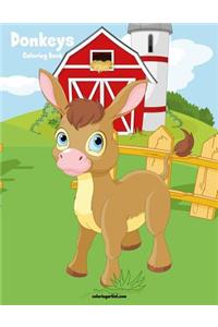 Donkeys Coloring Book 1