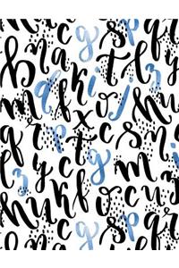 My Big Fat Bullet Journal Sparkly Letters Pattern 15