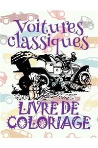 Voitures classiques Livre de Coloriage