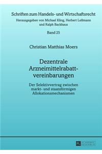 Dezentrale Arzneimittelrabattvereinbarungen