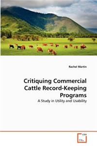 Critiquing Commercial Cattle Record-Keeping Programs