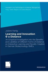Learning and Innovation @ a Distance