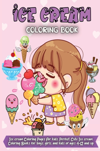 Ice Cream Coloring Book