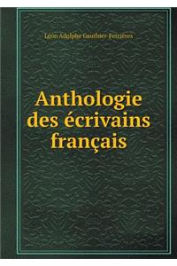 Anthologie Des Écrivains Français