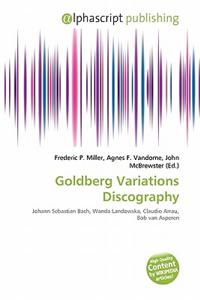 Goldberg Variations Discography