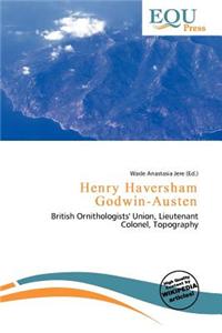 Henry Haversham Godwin-Austen