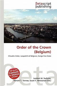 Order of the Crown (Belgium)
