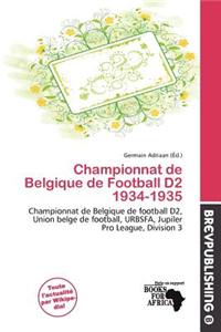 Championnat de Belgique de Football D2 1934-1935