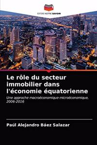 rôle du secteur immobilier dans l'économie équatorienne