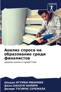 Анализ спроса на образование среди финаl