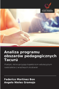Analiza programu obszarów pedagogicznych Tacurú
