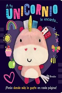 A tu unicornio le encanta: Â¡Ponlo donde mas le guste en cada pagina!
