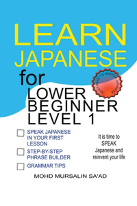 Learn Japanese for Lower Beginner level 1