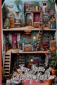 Tiny Room Coloring Book