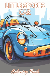 Little Sports Car Coloring Book