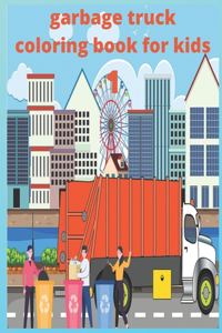garbage truck coloring book for kids
