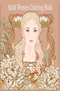 Adult Women Coloring Book