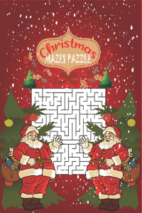 Christmas Mazes Puzzles