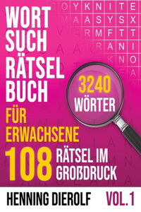 Wortsuchrätselbuch für Erwachsene