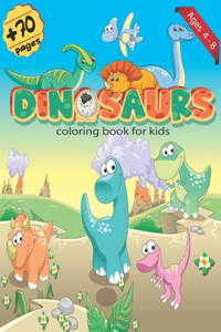 Dinosaur Coloring Book for Kids