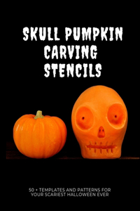 Skull Pumpkin Carving Stencils