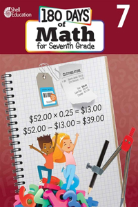 180 Days(tm) Math for Seventh Grade