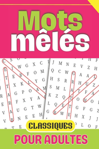 Mots mêlés classiques pour adultes