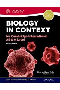 Biology in Context for Cambridge International as & A Level 2nd Edition