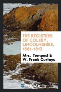 Registers of Coleby, Lincolnshire, 1561-1812