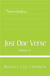 Just One Verse