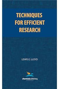 Techniques for Efficient Research
