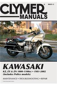 Kawasaki KZ, ZX & Zn 1000-1100Cc