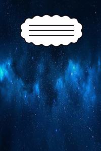 Sternenhimmel Notizbuch