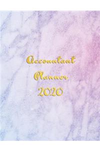 Accountant Planner 2020: 2020 planner from January to December With monthly calendar section and weekly schedule / To do List