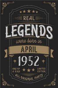 Real Legendes were born in April 1952
